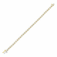 Diana M Jewels - Women's Round Lab-Grown Diamond Tennis Bracelet (15.00 Ct) - Grand
