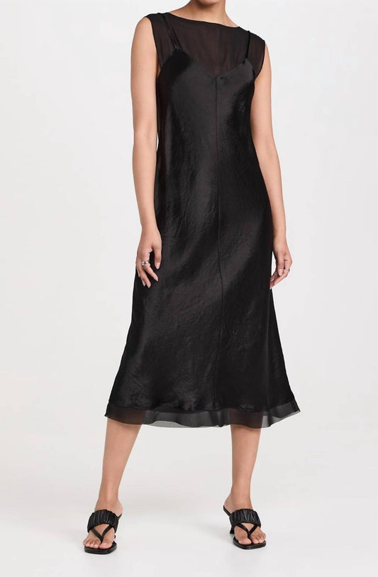 Vince - Chiffon Layered Slip Dress