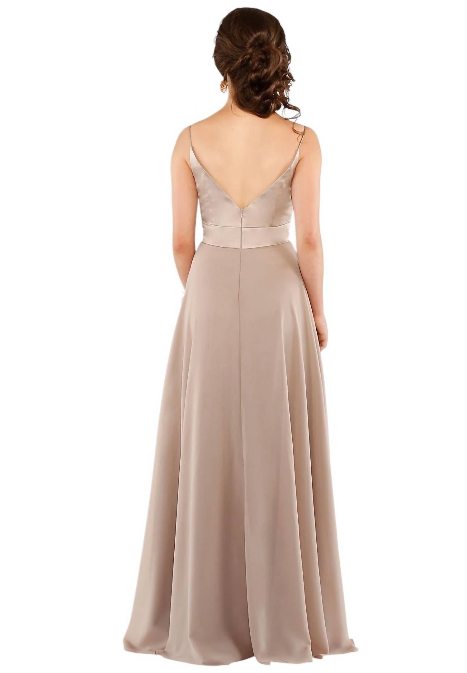 Sorella Vita - MIXED FABRIC BRIDESMAID DRESS