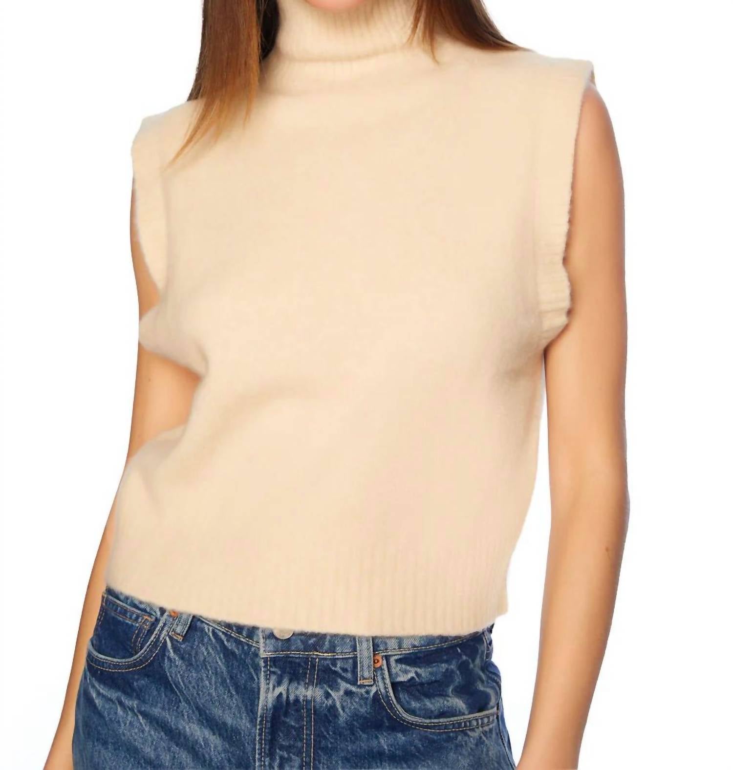 Susana Monaco - Mock Sleeveless Sweater