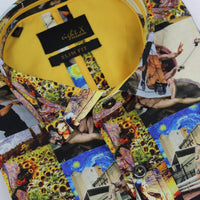 Eight X - Millennial Van Gogh Button Down Print Shirt