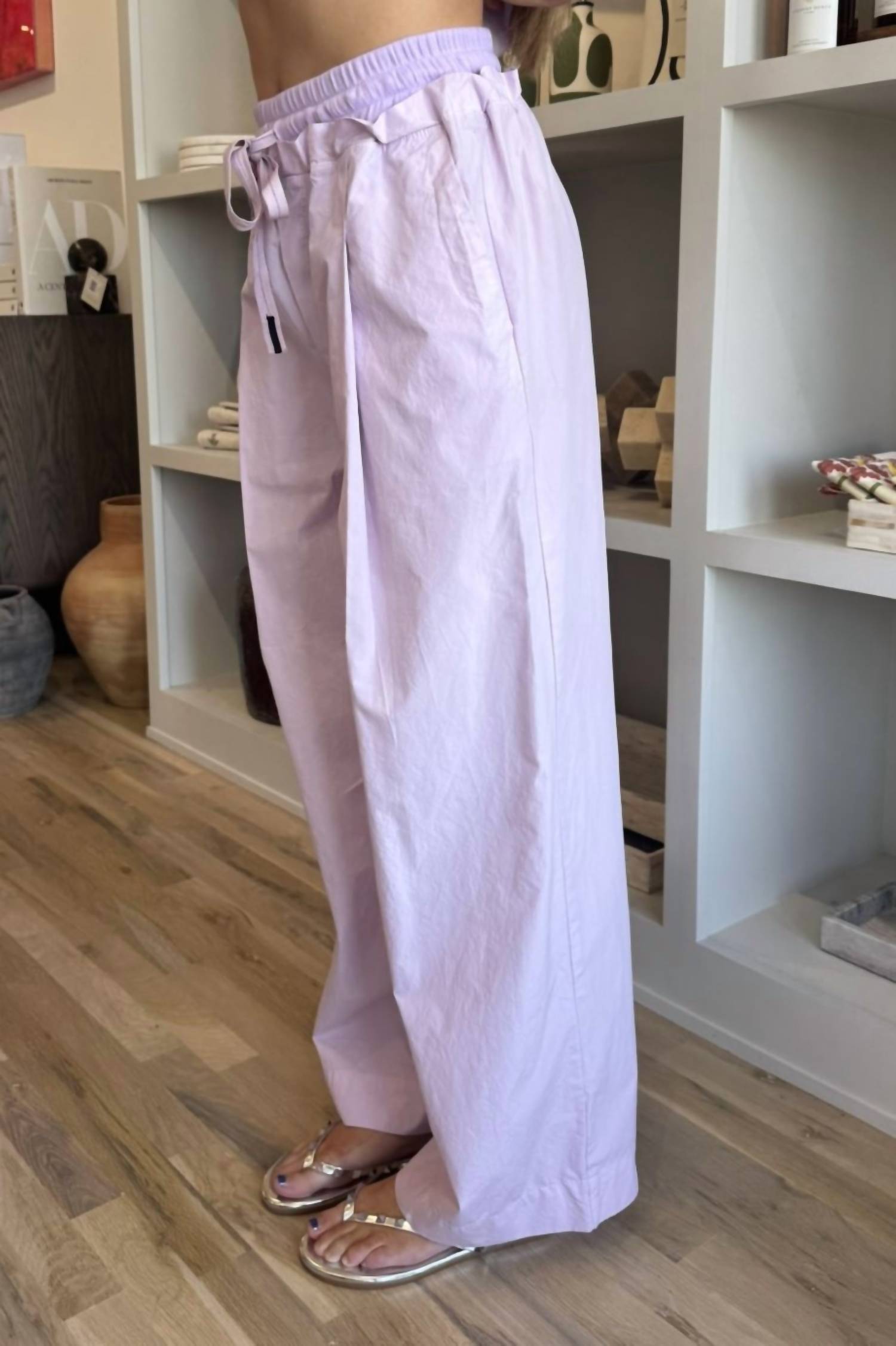 Stateside - Poplin Drawstring Pull-on Pants
