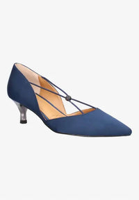 J. Renee - Women's Varshee Fabric D'orsay Pumps