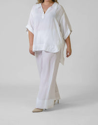 Mat Fashion - Linen Viscose Trouser - Plus