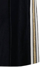 bishop + young Women's Harland Tencel Dress Pant in indigo - women's pants - detail view