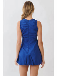 Tcec - Ruched Waist Mini Dress
