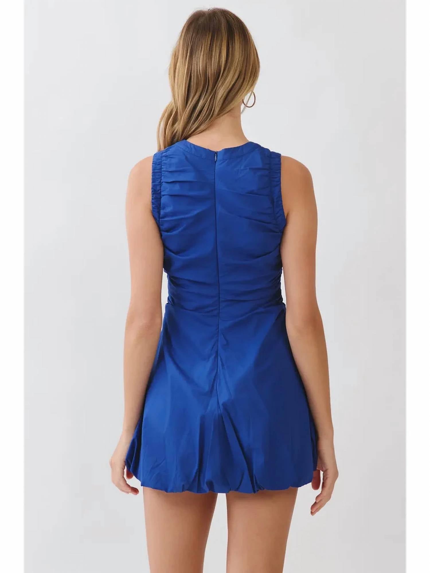 Tcec - Ruched Waist Mini Dress