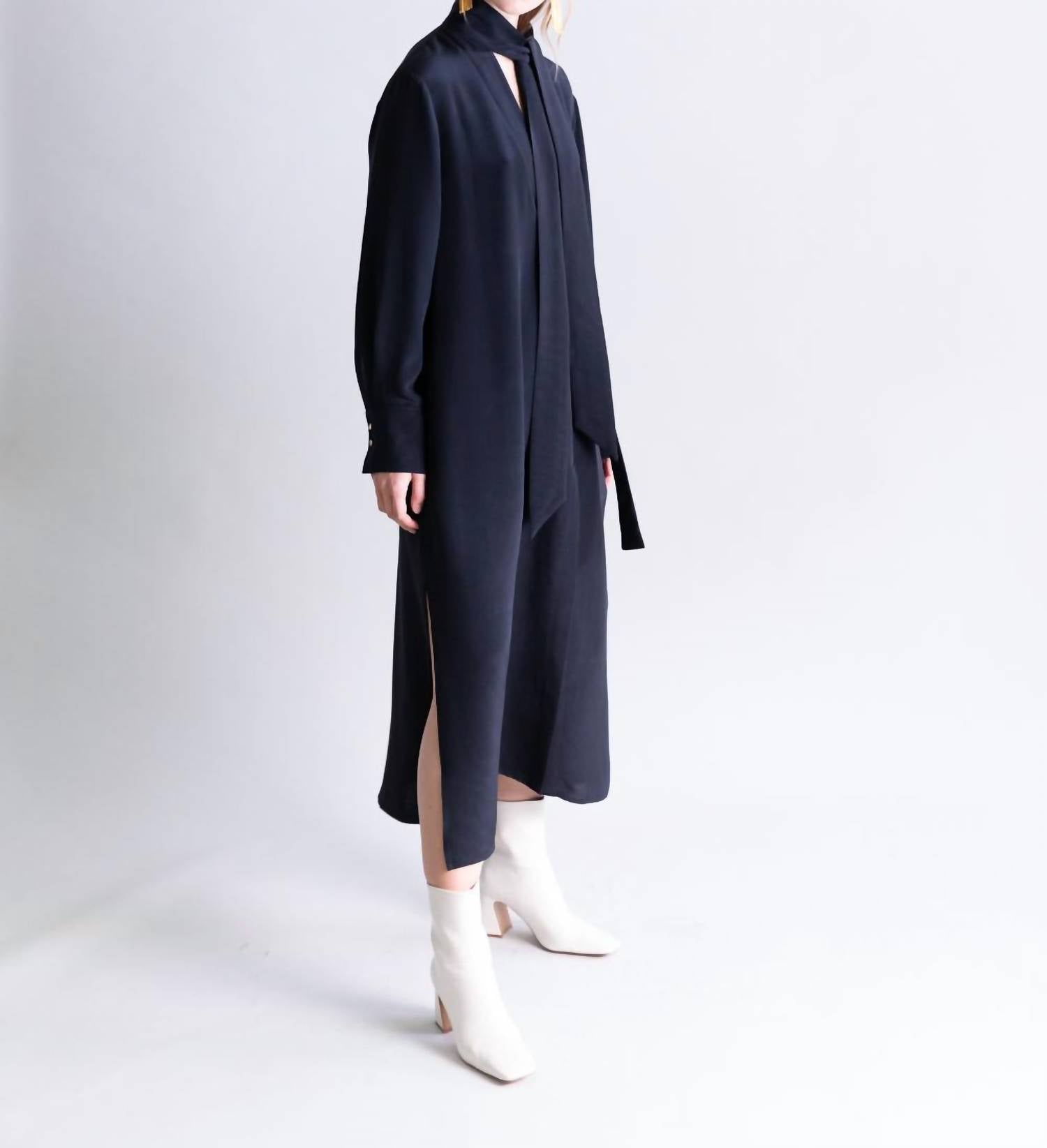 Psophia - Maxi Tie Dress