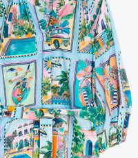 Joseph Ribkoff - tropical scenes print dress