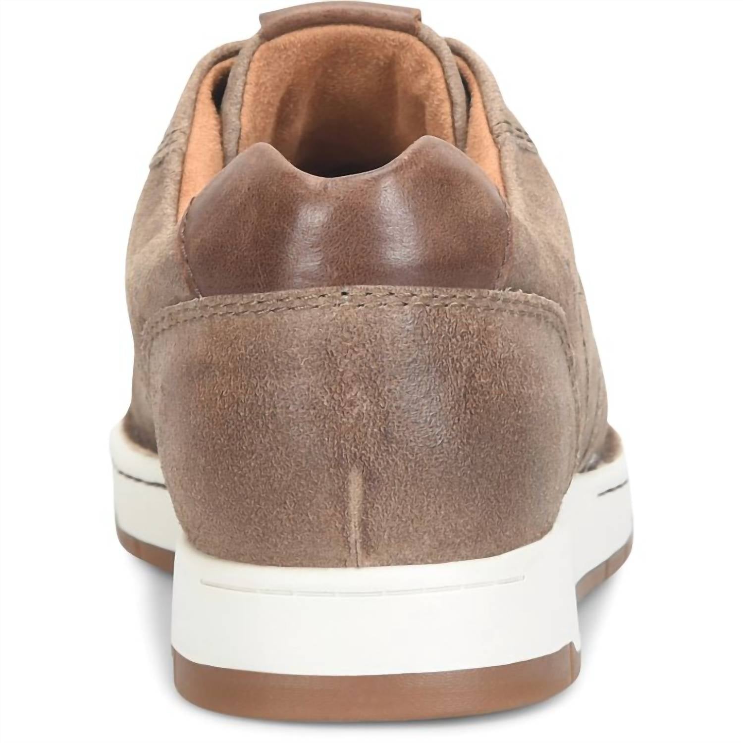 Born Men's Captain Sneaker in taupe - men's sneaker - alternate view