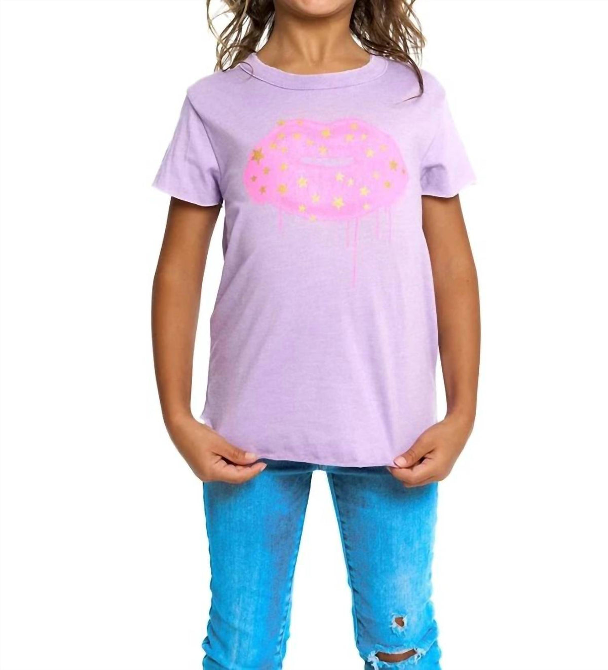 Chaser - Kid's Star Lips Tee