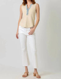 Mystree - Washed Thermal Henley Top