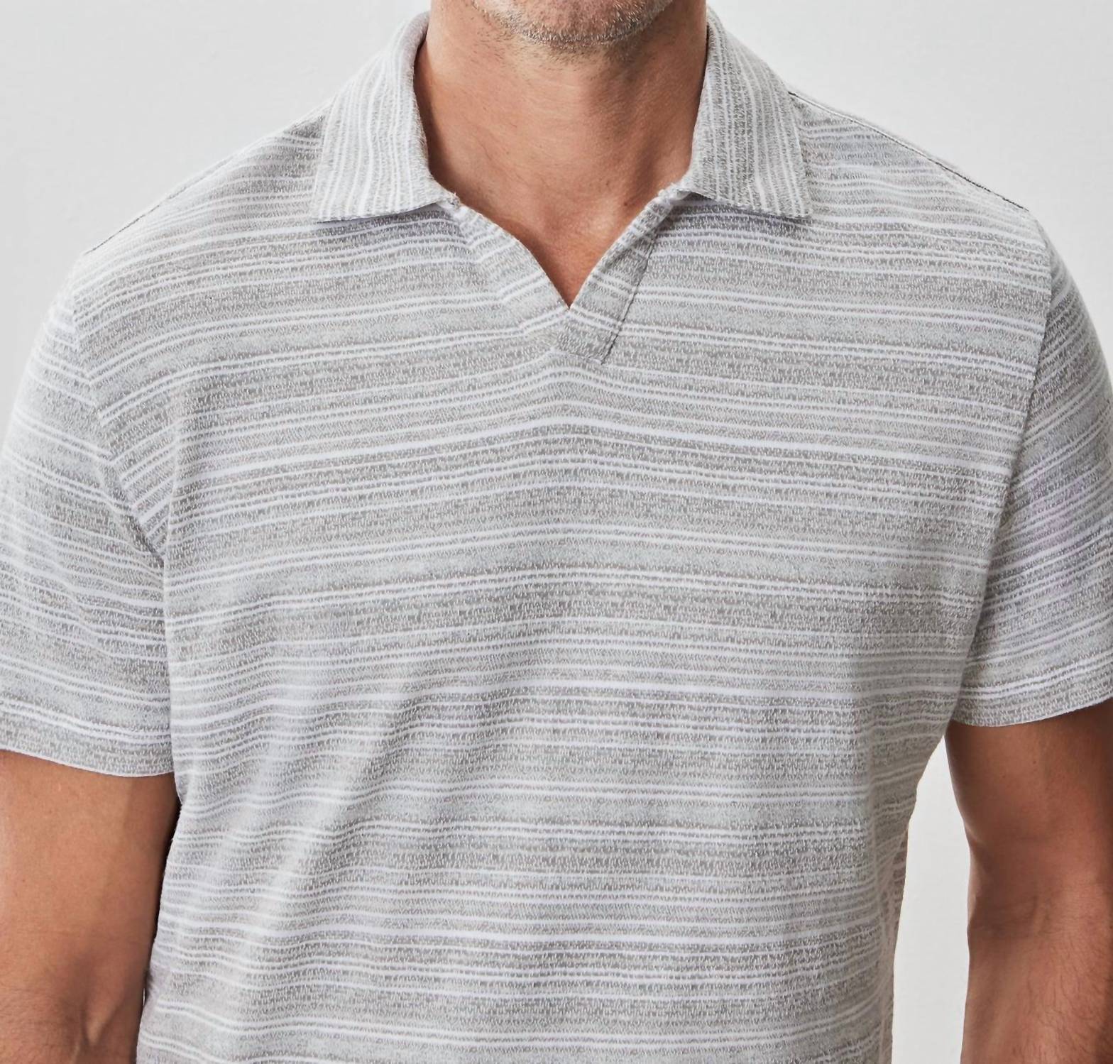 Robert Barakett - Men's Duval Open Collar Polo