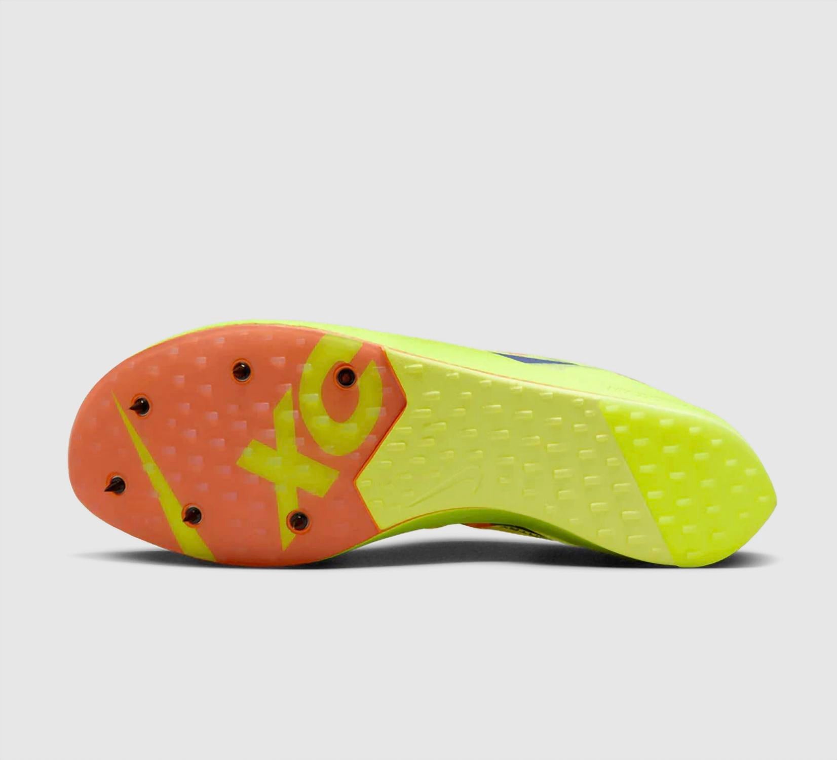 NIKE Men's Dragonfly Xc Shoe in volt concord - men's shoe - detail view