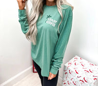 Coast Hippie - Sea-sun Greetings Long Sleeve Top