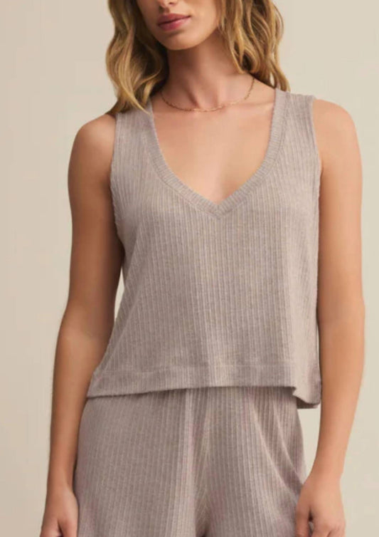 Z Supply - Sloane V Neck Rib Tank Top