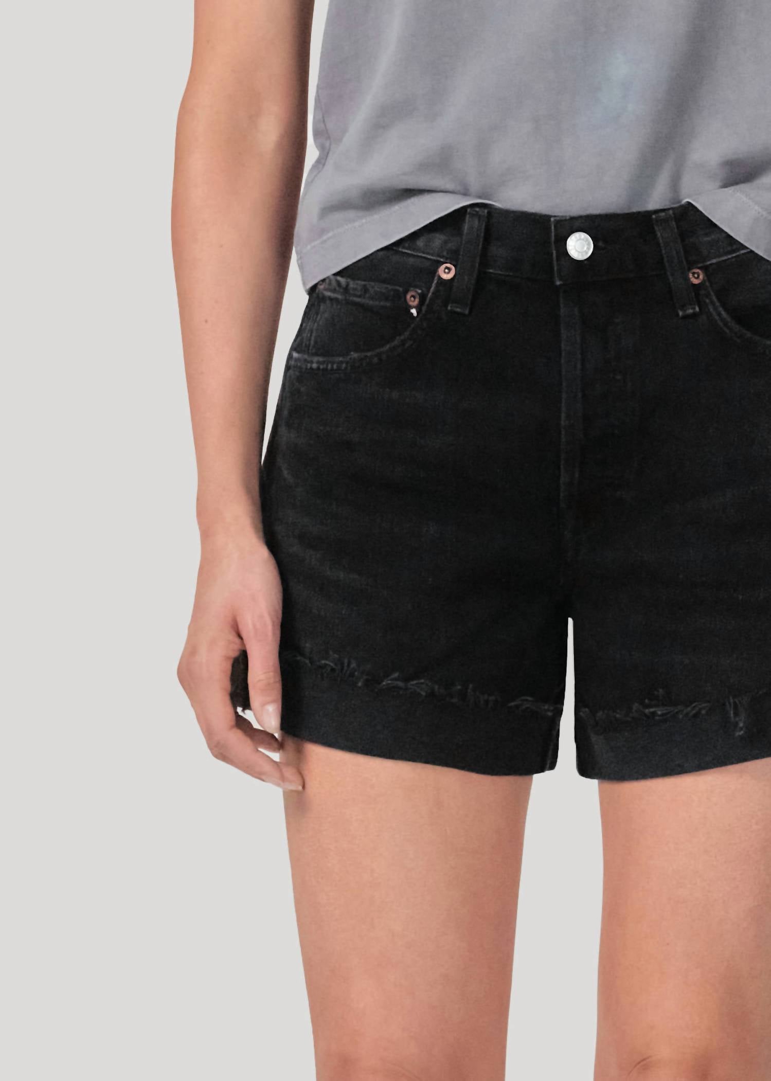 Agolde - PARKER LONG SHORT WITH CUFF