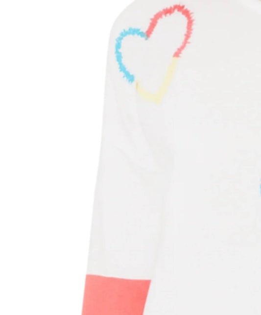 French Kyss - Heart Scoop Neck Top