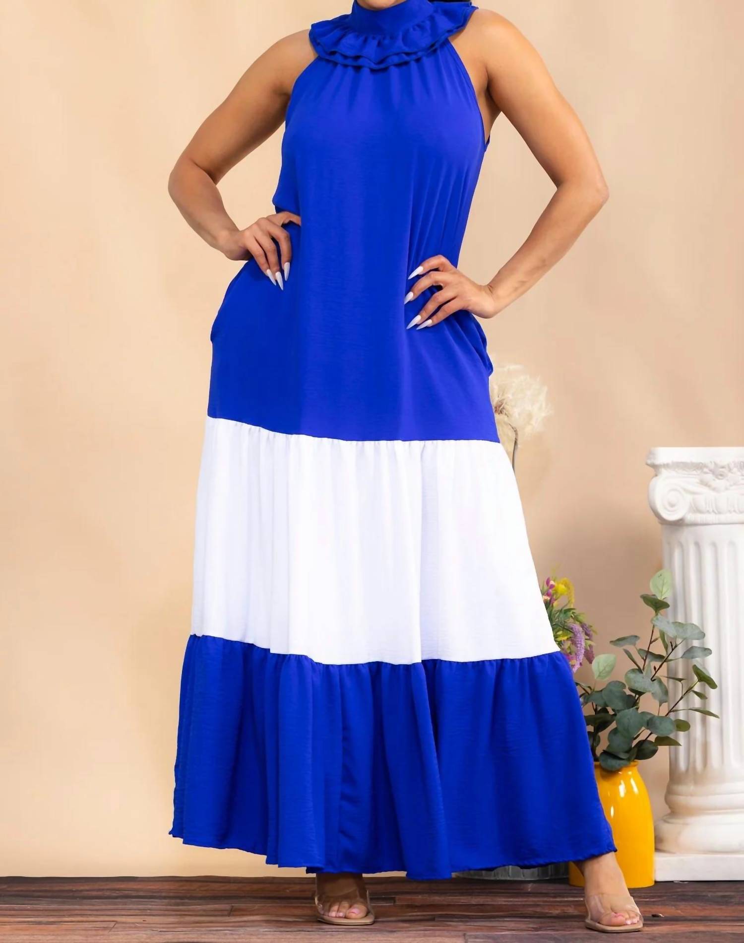 Karen T Design - Sleeveless Maxi Dress