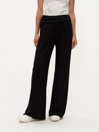 Six/Fifty - Sofia Ruched Waistband Wide Leg Pant