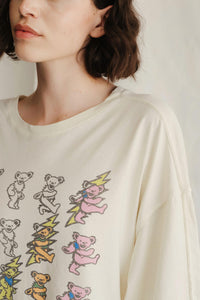 People Of Leisure - Grateful Dead Prism Bears Oversized Tee