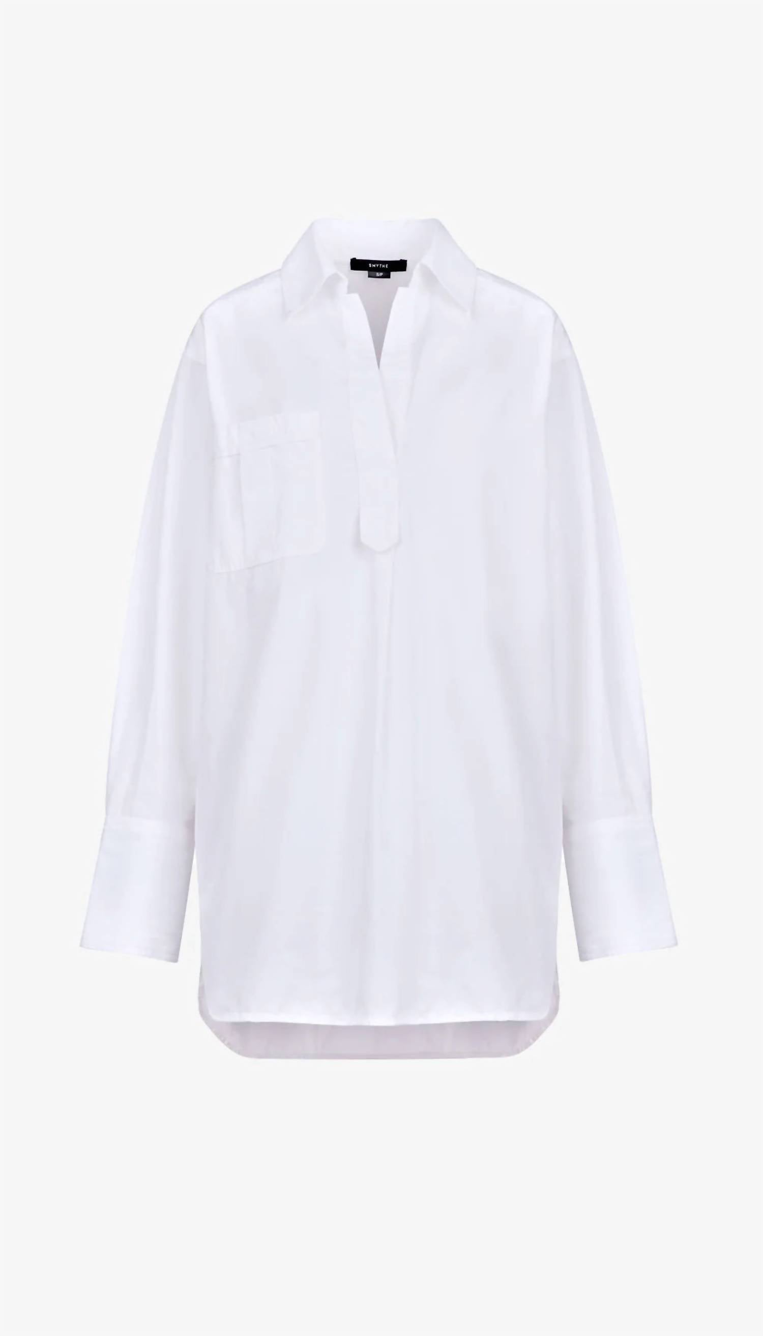 Smythe - Over The Head Shirt Dress