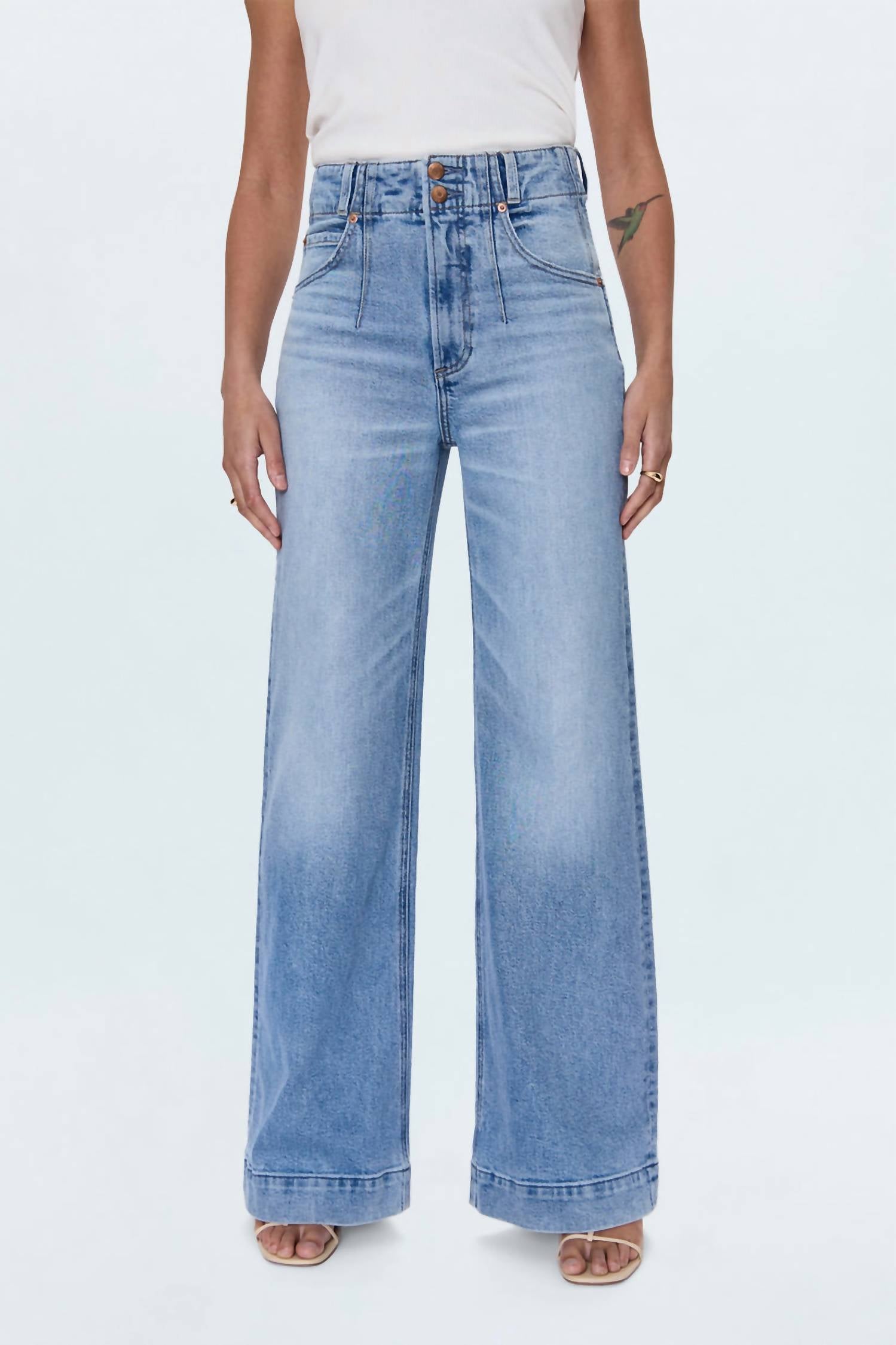 Pistola - Lana High Rise Wide Leg Jean