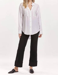 Dear John Denim - Lola Oversized Star Studded Button Up Shirt