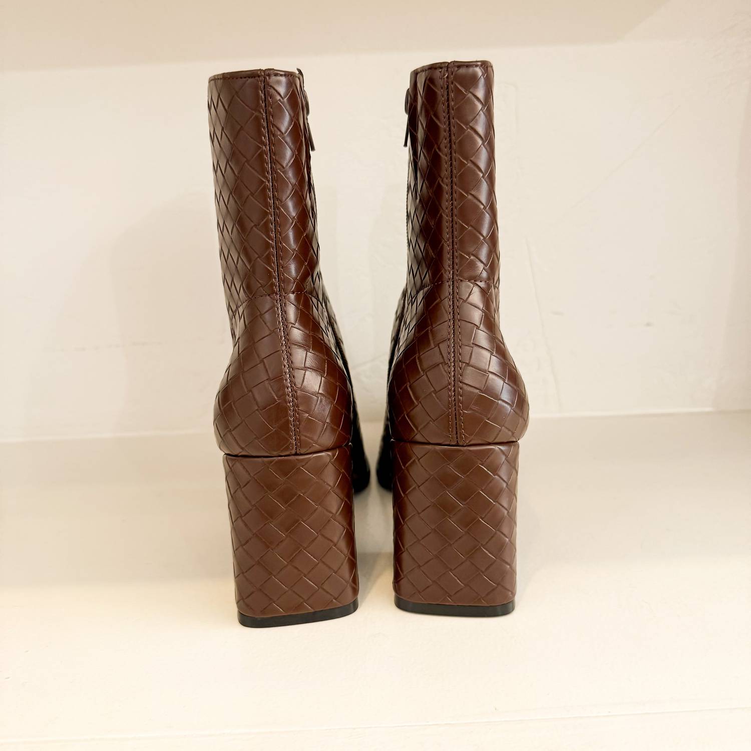 Oasis Society - Women's Demi Basket Weave Boot
