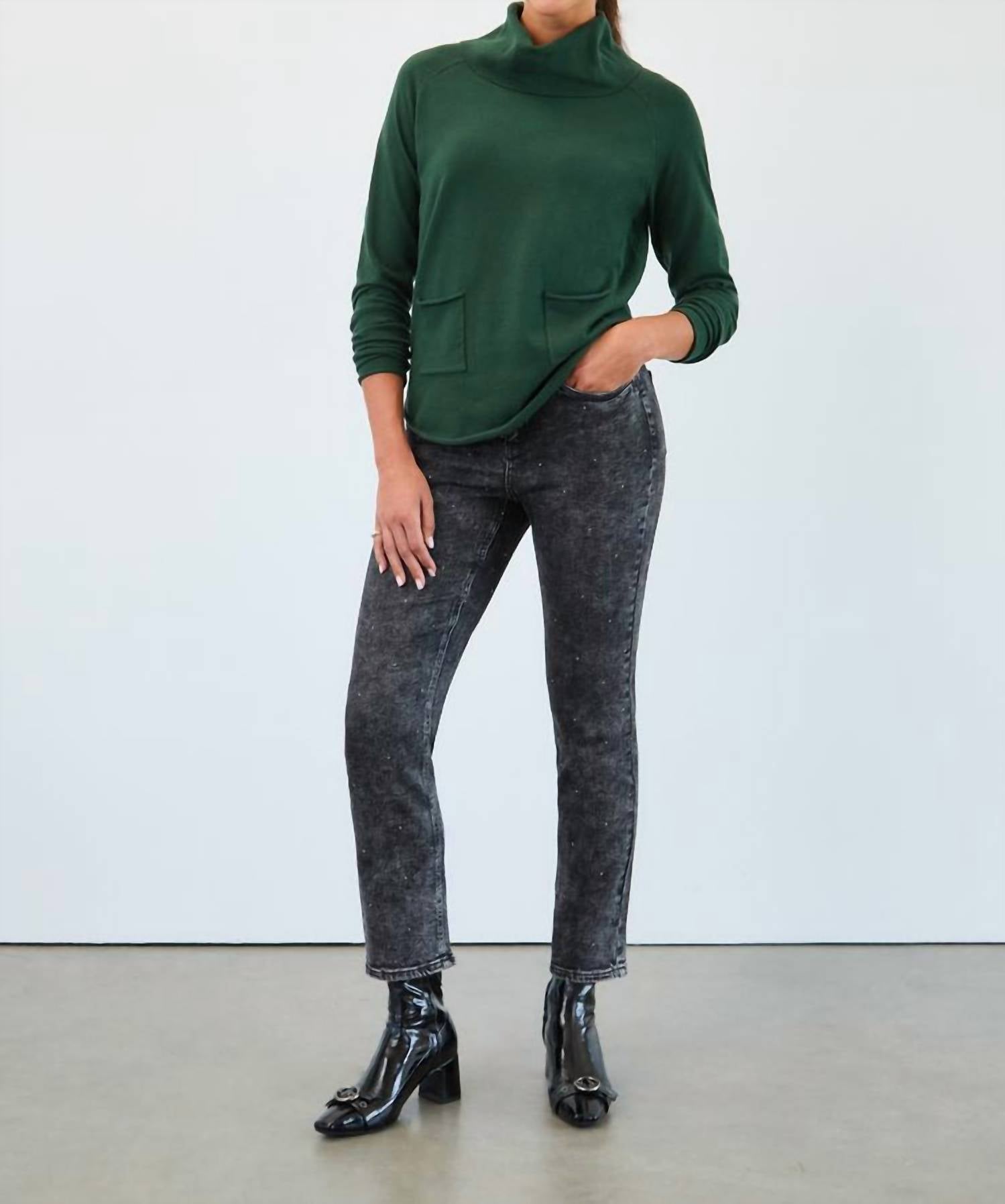Fdj - Suzanne Ankle Pants With Rhinestones