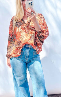Dress Forum - Paisley Batwing Blouse