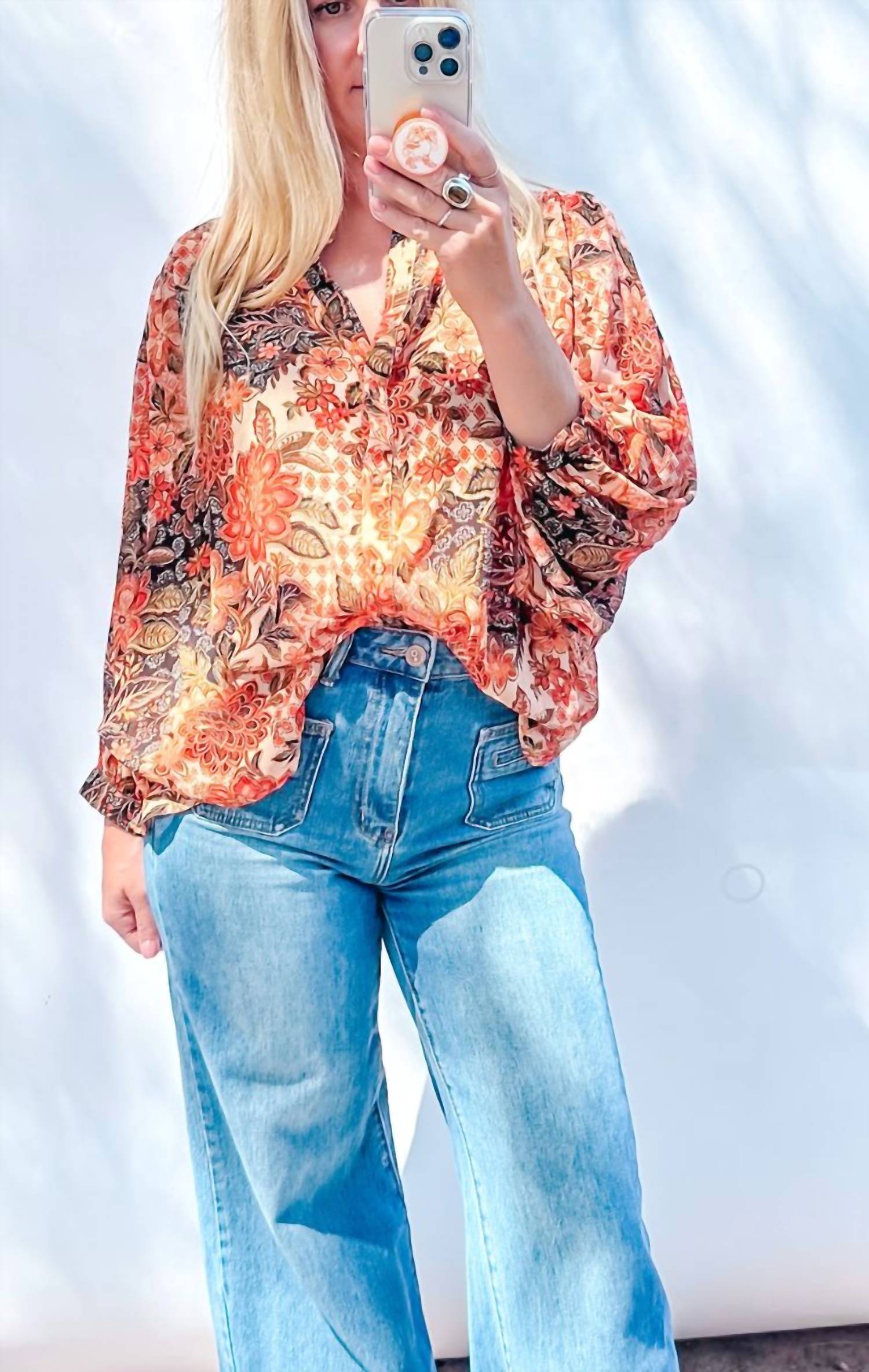 Dress Forum - Paisley Batwing Blouse