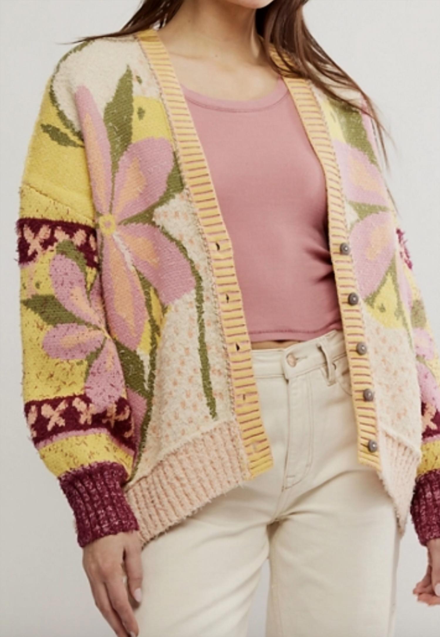 Free People - Women's Bali Tropical Garden Sweater