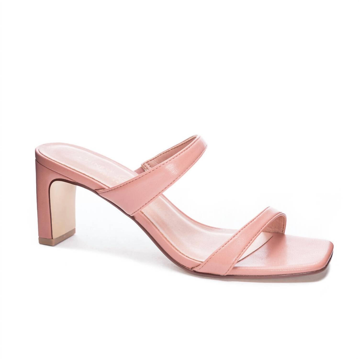 Chinese Laundry - Women's Yanti Strappy Square Toe Mule Sandal
