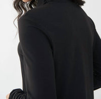 Joseph Ribkoff - Fitted Mock Neck Top