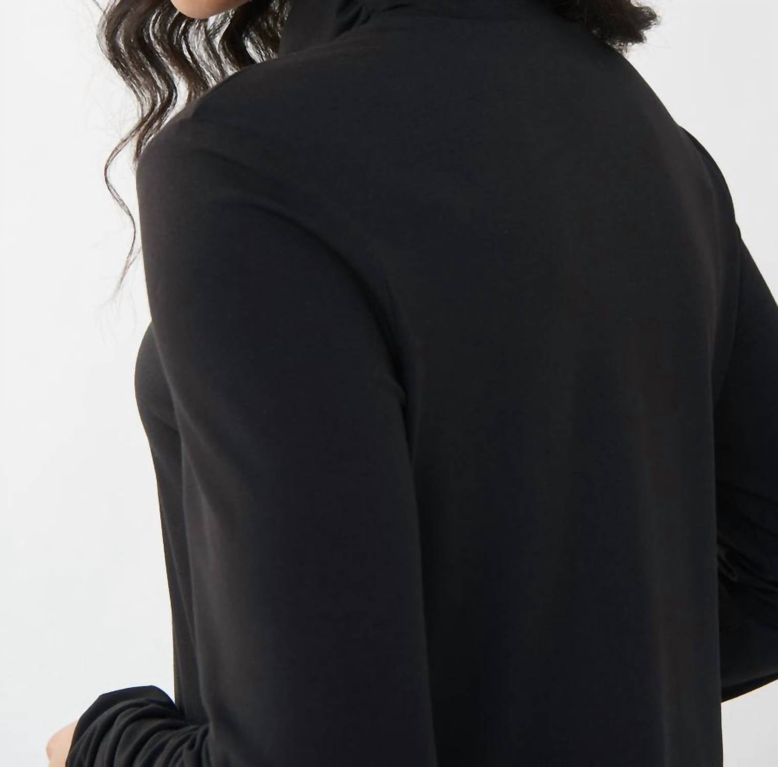 Joseph Ribkoff - Fitted Mock Neck Top