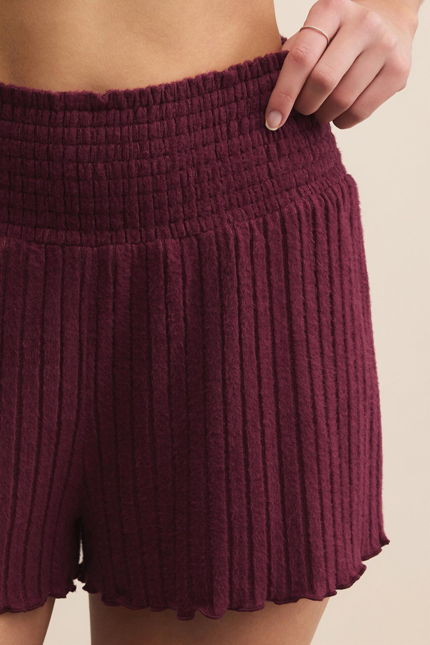 Z Supply - Dawn Smocked Rib Short