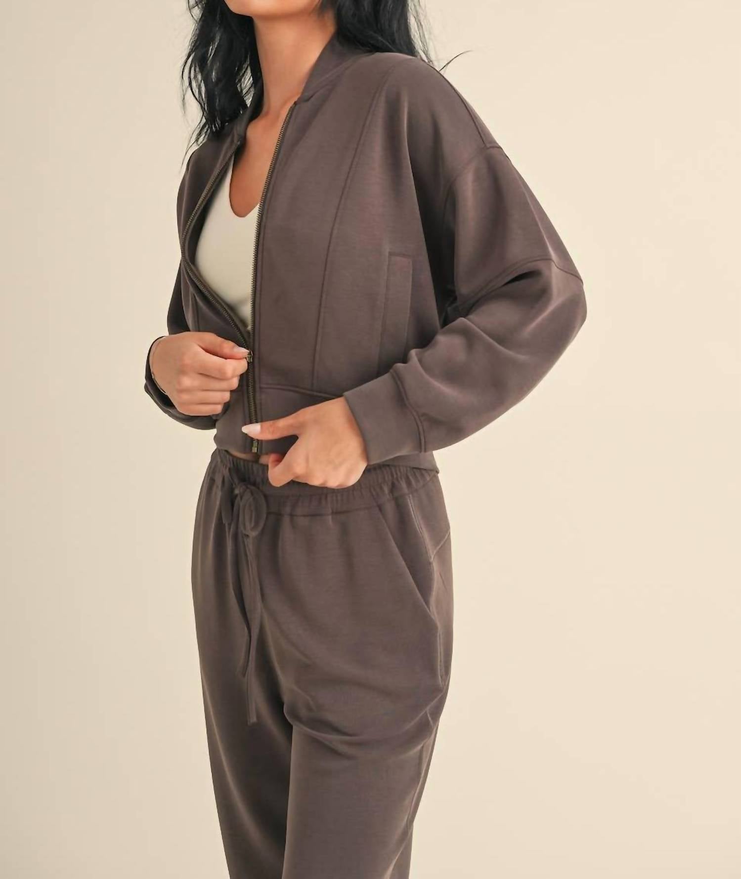 Kimberly C - Super Soft Air Scuba Full Zip Jacket