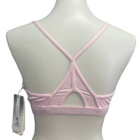 Adidas - Medium 40DD Pink Light Support Removeable Pads Training Sports Bra