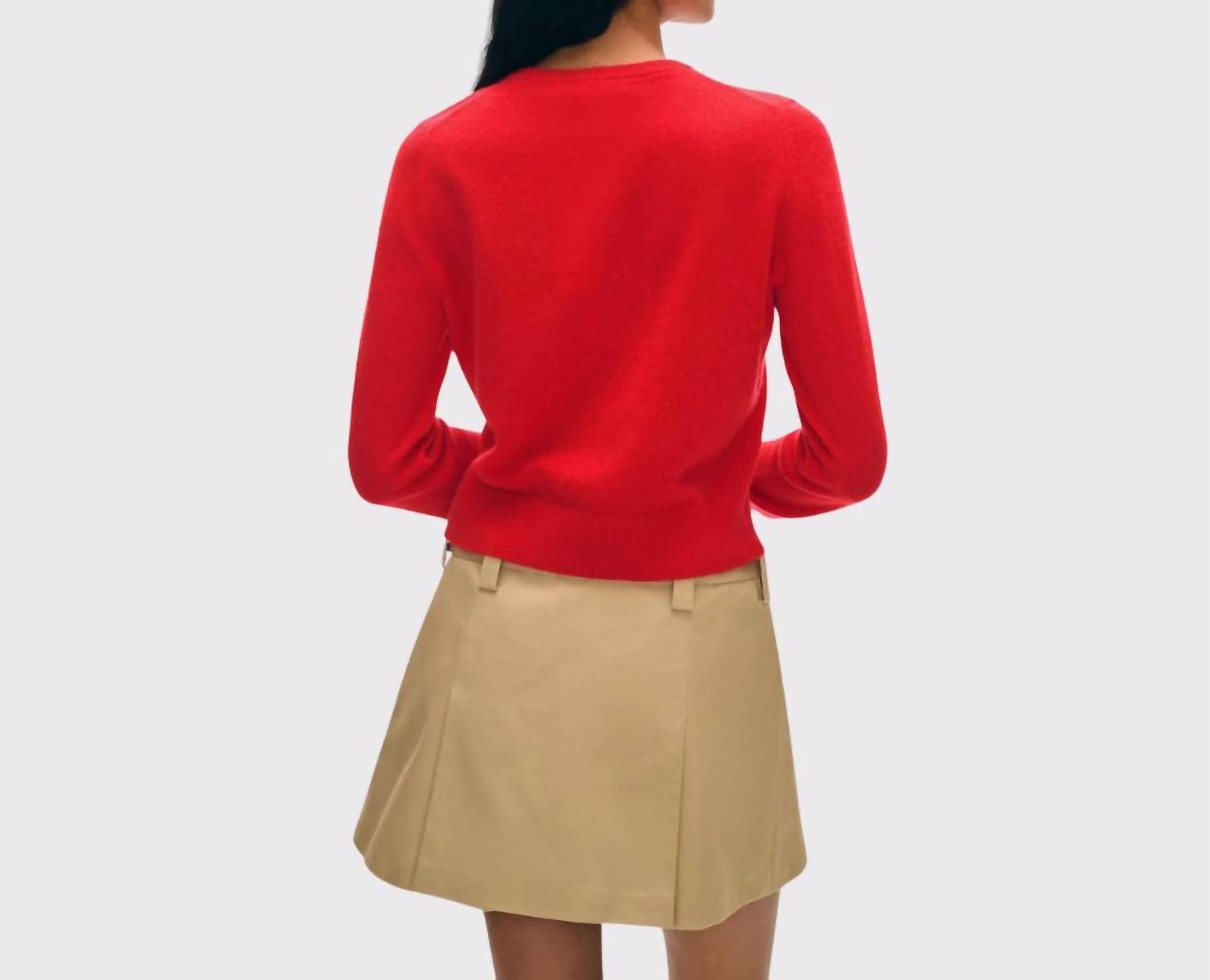 White + Warren - Cashmere Crew Cardigan