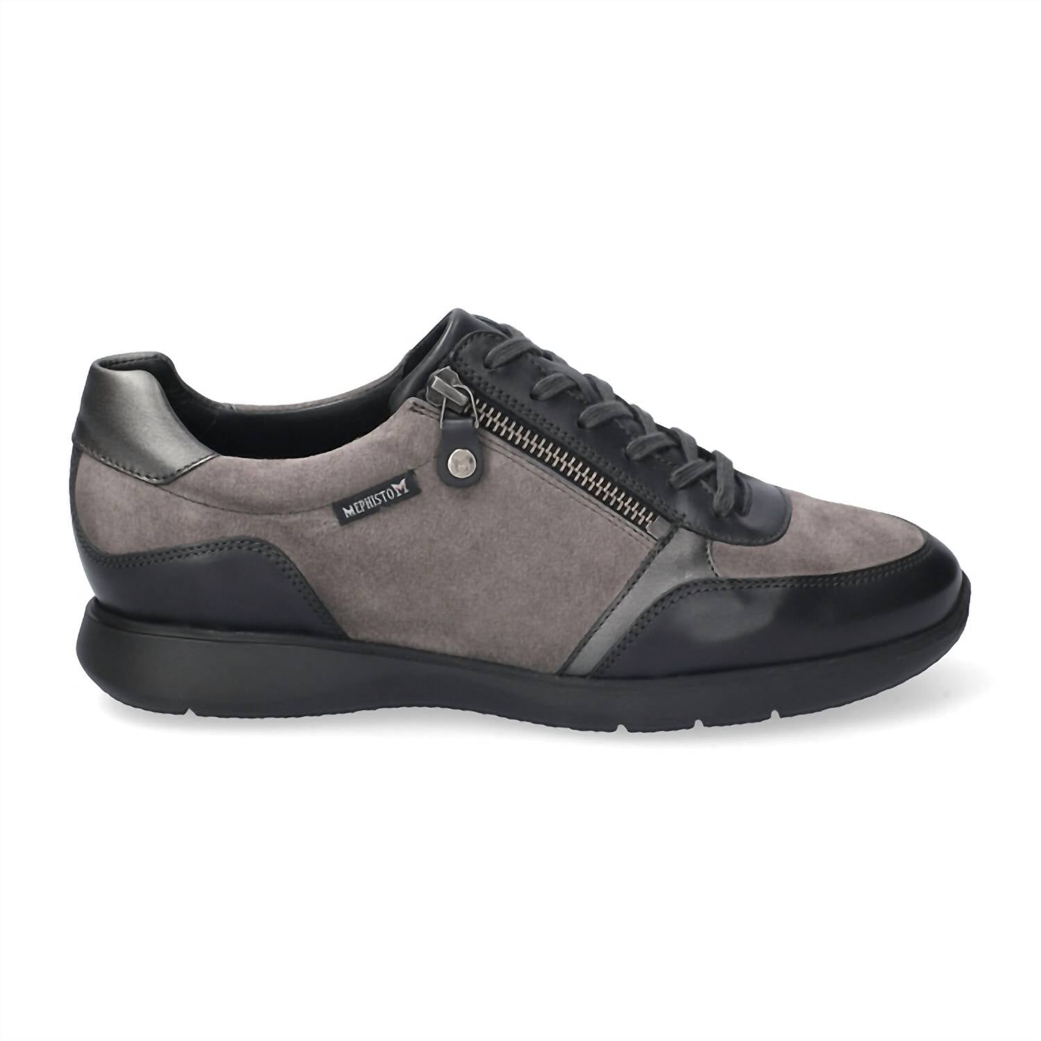 Mephisto - Women's Monia Leather Trainers Sneakers