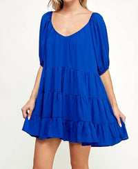 Carmela - Lemmon Flowy Dress