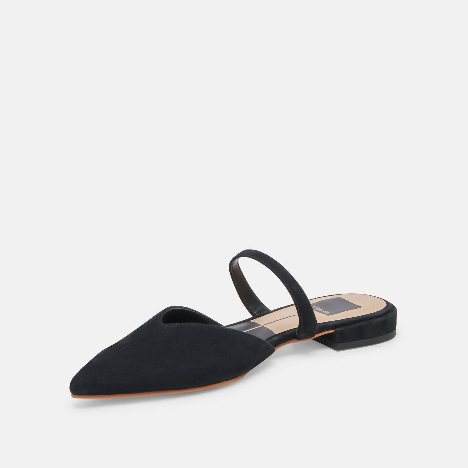 Dolce Vita - Women's Kanika Pointed Toe Strap Slip On Flats Sandals Loafers
