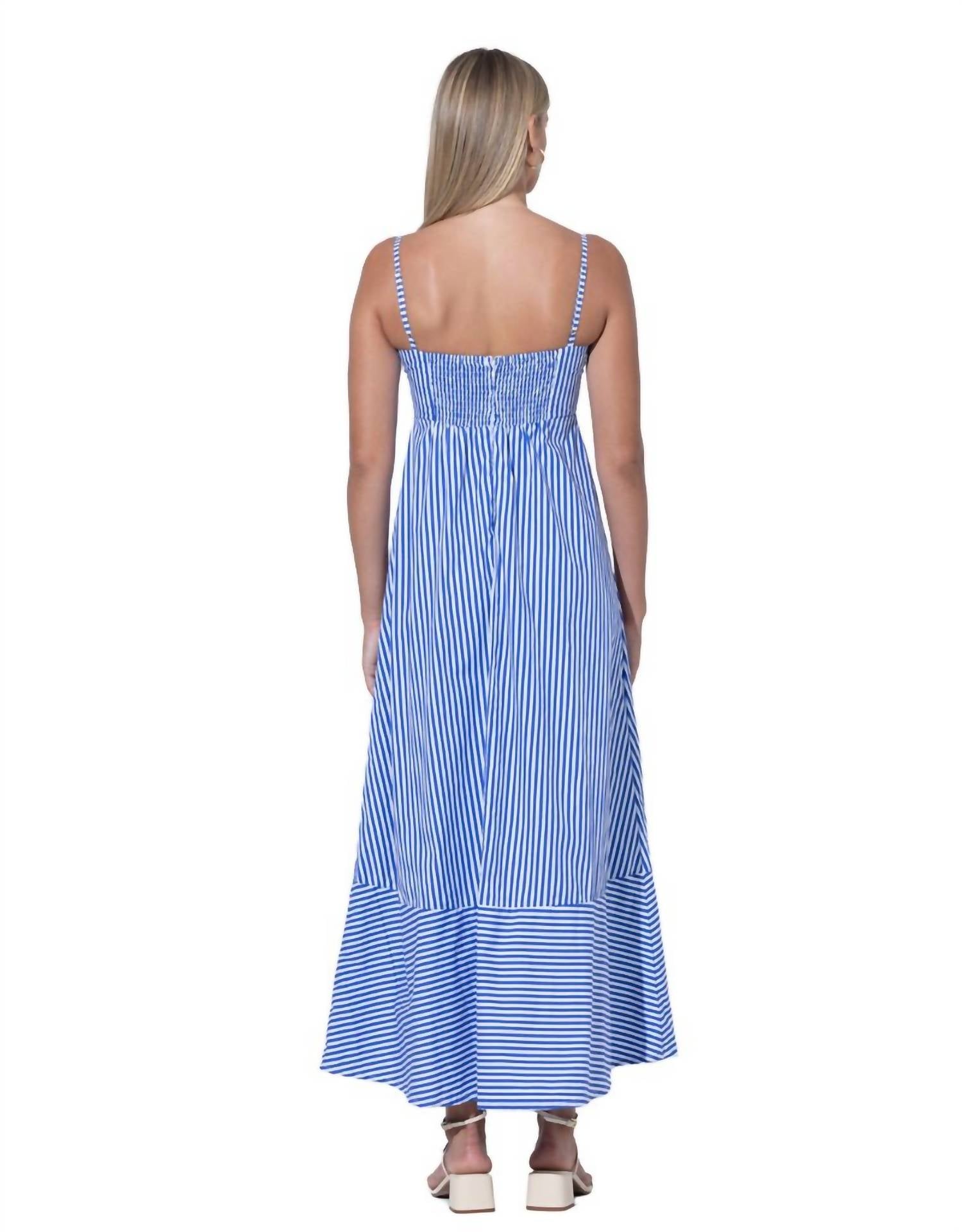 Lusana - Anita Poplin Maxi Dress
