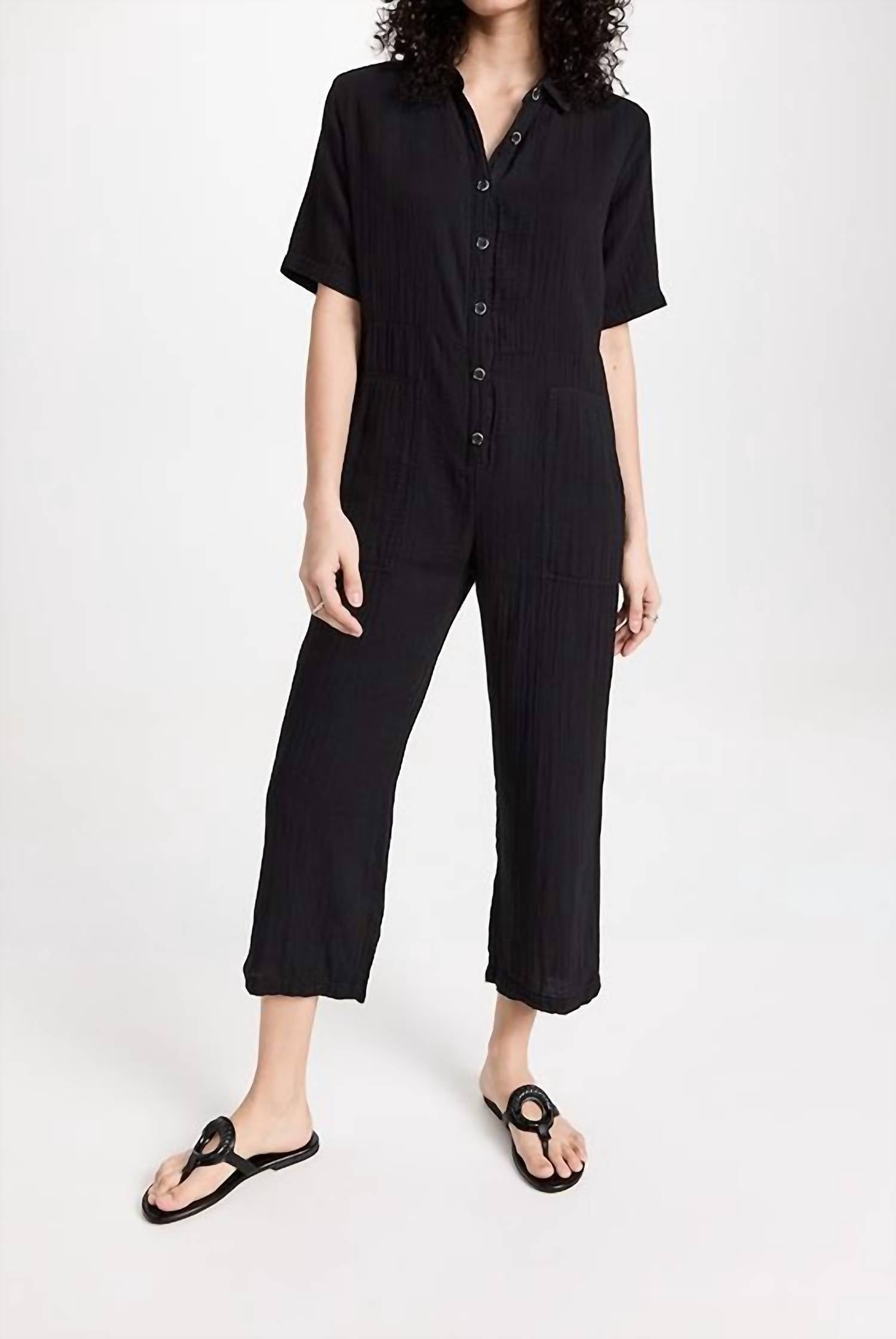Velvet By Graham & Spencer - Elia Gauze Jumpsuit