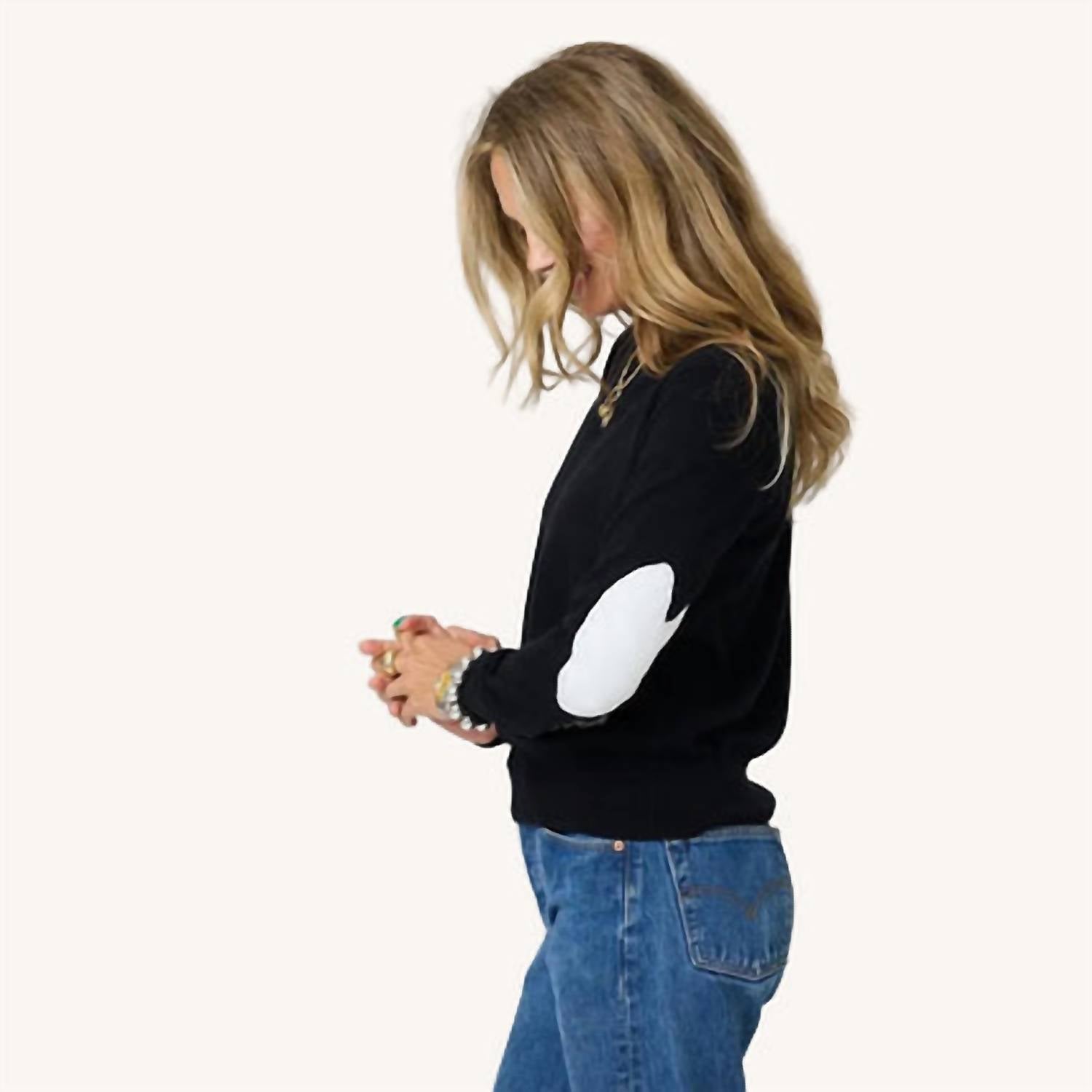 Kerri Rosenthal - Patchwork Cotton Pullover Sweater