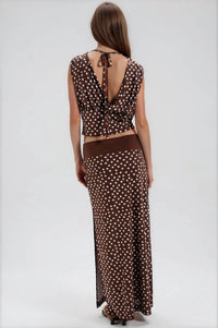 Free People - Heat Wave Polka Dot Skirt Set