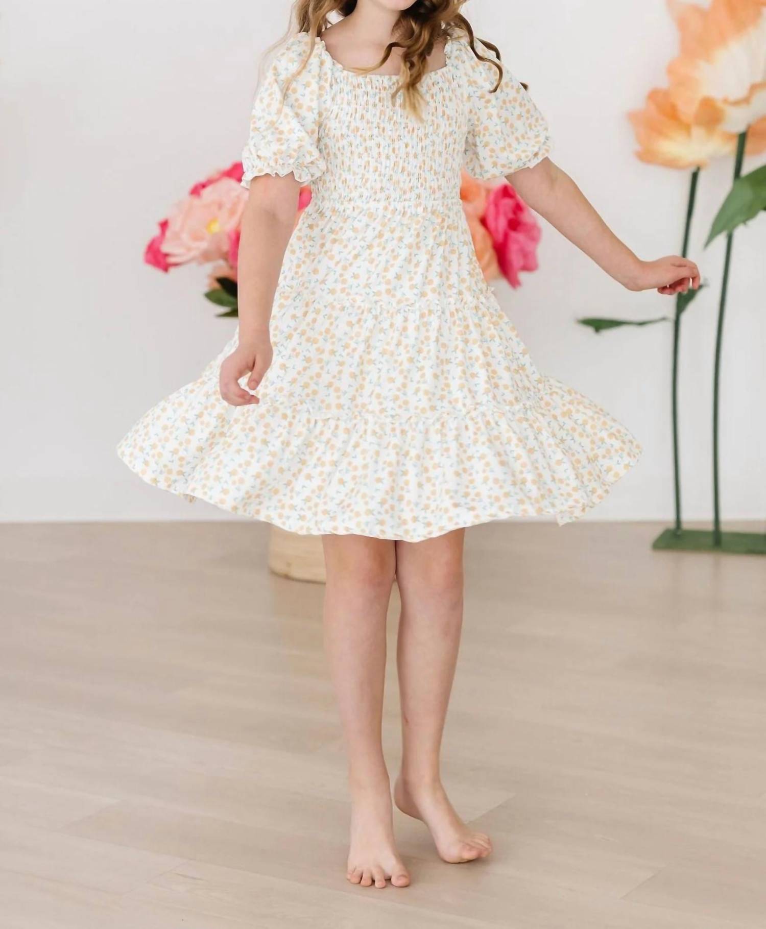 Mila & Rose - Girls Smocked Dress