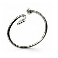 Jagged Halo Jewelry - Women's Nailed It Nail Cuff Bangle