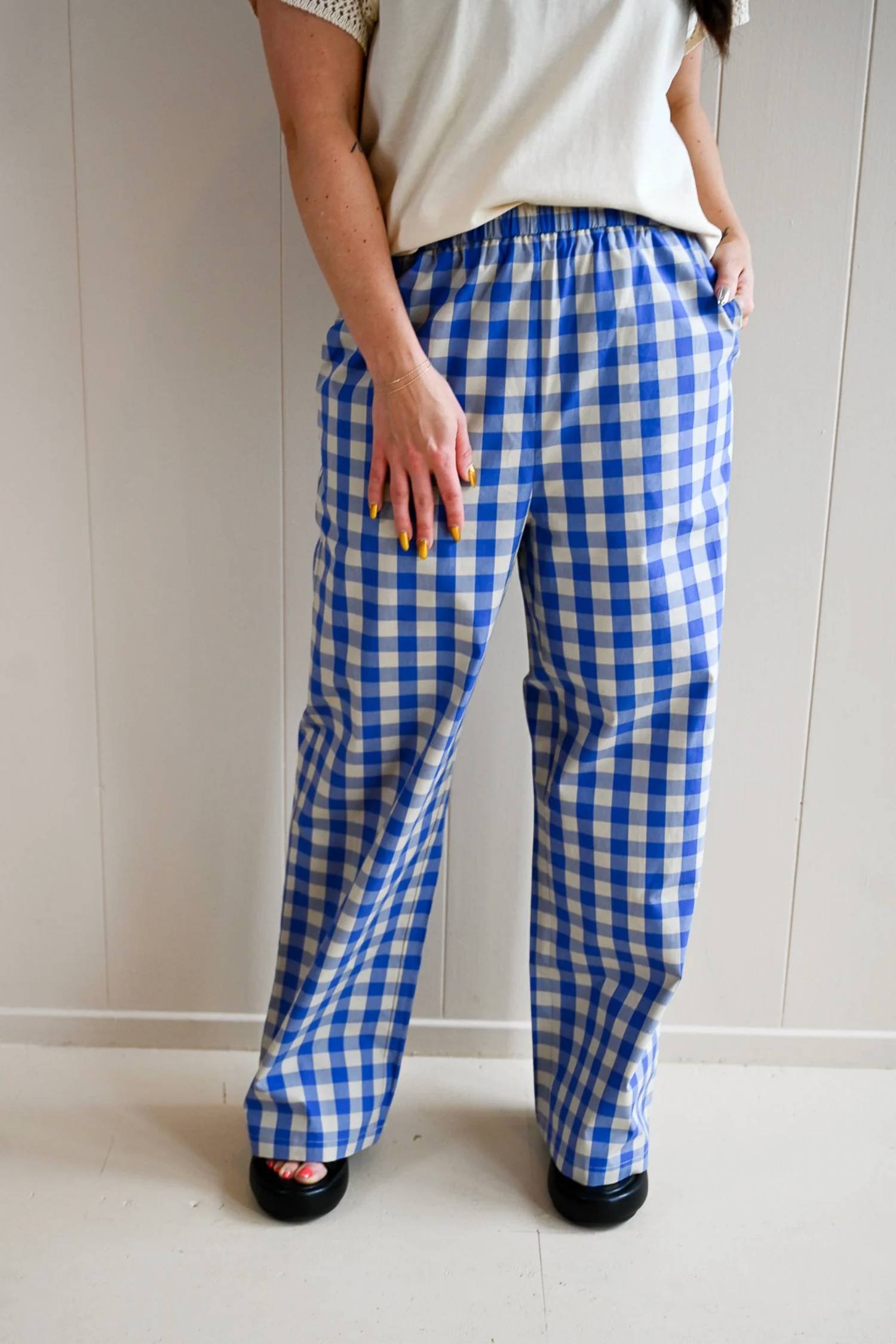 Frnch - Lighthouse Avenue Gingham Pants
